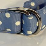 Eliza B Belt Polka Dot Blue White D Ring Small Photo 8
