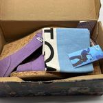 Toms Purple Orchid Wedge Hemp Sandals Sz 9.5 Open Toe Photo 9