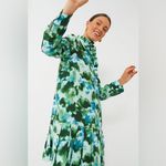 Tuckernuck Deep Lagoon Tate Dress, Blue/Green, Size XXXL Green Photo 3