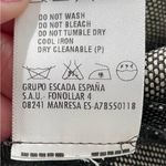 Escada 100% new wool brown tweed dress pants, size 46 or US 16 designer preppy Photo 9