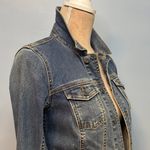 Talbots Stylish Indigo Denim Jacket for Women Size P Blue Photo 5