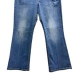 Pilcro and the Letterpress  High Rise Flare Cropped Jeans Button Fly size 32 Photo 4