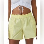 FREE PEOPLE FP Movement In The Wild Shorts Glow Yellow Athletic Size S Photo 1