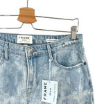 frame denim FRAME Le Grand Garcon High Waist Cutoff Denim‎ Shorts In Cloud Wash Size 29 Photo 3