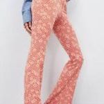 ZARA High Rise Daisy Print Pants Photo 0