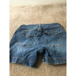 Apt. 9  Women's Juniors Blue Denim Jean Shorts Zip Pockets Size 8 Photo 5