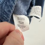 Madewell Denim Tie Sleeve Shirt Size Small Blue Buttondown Photo 9