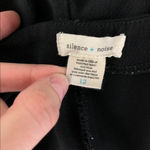 Silence + Noise  Crop Pants 12 Black Side Zip Photo 2