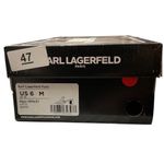 Karl Lagerfeld  Paris Women's Henley Leather Round Toe Slip On Mules Size 6 NWT Photo 12