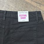 Vanilla Star Jeans Vanilla Star Black Boho Denim with Granny Square Crochet Design Size w29/9 Photo 4