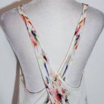 Free People Intimately Floral Tank Top Size Medium Cross Back Boho Tank Top Photo 4