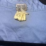 Free People ✨We the Fair Isle Sweater Knit Sleeve Chambray Sz SX✨ Photo 5