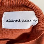 Vintage Orange Paisley Floral Mockneck Sweater Orange Size M Photo 7