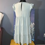 Kirundo Size S Teal Tiered Skirt Midi Dress Green Photo 8