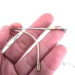 Vintage Silhouette Unisex Prescription Lenses Optical Eyeglasses‎ Silver Eyewear Silver Photo 11