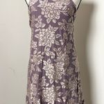 Lazy sundays  Anthro Fairy Floral Texture Boho Mini Sleeveless Halter Dress Sz M Photo 0