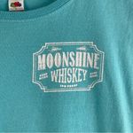 Fruit of the Loom  Sofspun Medium Moonshine Whiskey Graphic T Shirt Pastel Bright Photo 2