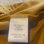 Garnet Hill  Wide Leg Knit Pull On lounge Pants Mustard Black Size SMALL TALL ‘23 Photo 9