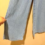 Aerie Gauzy High Waisted Pant Size M Color Light Wash Photo 2