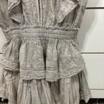 Love Shack Fancy  Grey Tie Dye Natasha Dress Photo 8
