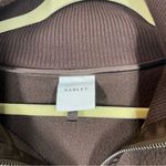 Varley  Roselle Half Zip Fleece Sweatshirt Size XL Deep Mahogany Brown Sherpa Photo 2