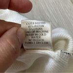 James Perse Tank Top ribbed womens Cream (small) basic layering minimalist chic Photo 4