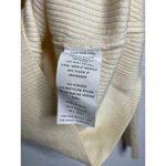 AYR  Extra Fine Merino Wool Blend Turtle Neck Sweater Cream Size Large Photo 2