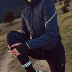 Free People NWT Gathering Storm Run Puffer in Black Photo 0