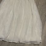 B Darlin  white gold sparkle dress 3/4 small party new years holiday sequins Photo 2