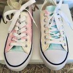 SheIn Pastel Tie Dye Sneakers Photo 6