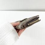 Gucci Vintage GG Supreme Web Long Trifold Wallet French Purse Brown Photo 11