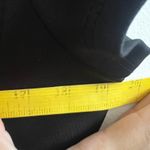 Vintage Black Babydoll Peplum Top Y2K 2000s Goth Coquette Glam Size Large Photo 5