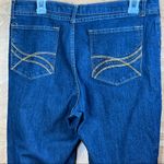 Lee  Classic Fit At The Waist 5 Pocket BootCut Dark Denim Wash Jeans Photo 5