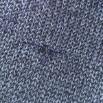 LC Lauren Conrad Lauren Conrad Blue Knitted Cold Shoulder V-Neck Long Sleeve Sweater Photo 1