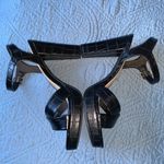 Chinese Laundry  Black Strappy Crocodile Sandals Shoe‎ Size 9.5 Photo 5