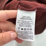 Nike  Hoodie Womens Small Orange Brown Pullover Sweatshirt Logo Activewear Casual Photo 3