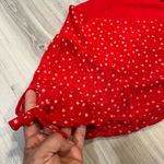 Siren Lily NWOT  Red Flutter Sleeve Midi Sundress‎ Photo 3