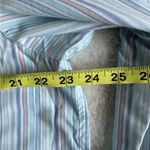 appleseed's  blue striped button down shirt size PXL Photo 2