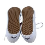 Vans NEW  Old Skool Unisex White Low Top Lace Up Platform Sneakers Shoes Size 8.5 Photo 3