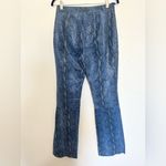 wilson's leather Wilson’s leather pelle studio leather blue snake embossed pants size 4 Photo 3