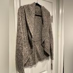 Elsamanda Italy Anthropologie Size M Gray Alpaca Blend Open Cardigan Sweater Size M Photo 2