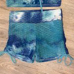 Amazon Yoga Outfits 2 Piece Set Tracksuit Seamless Short Sleeve Crop Workout Leggings Photo 6