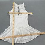 NWT Beverly and Beck Mini Dress S White Eyelet PacSun Bohemian Summer Sleeveless Photo 2