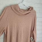 Chico's  Zenergy Light Pink Lightweight Cowlneck Sweater SZ 2 (US 12/14) Tunic Photo 9