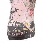 Next Level Apparel Burnout Tee Y2K Rock Star GF Indie Grunge Size Large Graphic Photo 2