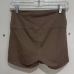 Reformation  Ecostretch High Rise Bike Shorts Brown Medium Photo 2