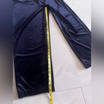 Notations  1X Black Velour Pull-on Wide Leg Elegant Pants Photo 3