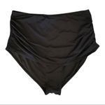Shekini Black Ruched High Waisted Bikini Bottom X Photo 0