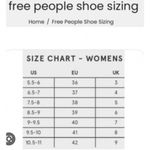 Free People * Mont Blanc Sandal Womens Size 41 Tan Leather D'Orsay Slip On Shoe Photo 15