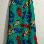 Tabitha Webb  Shift Dress Women 4  Vibrant Green Floral Sleeveless Boho Casual Photo 0